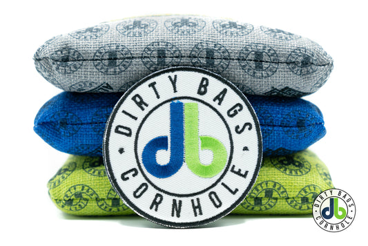 db Velcro Patch - White 3 Inch