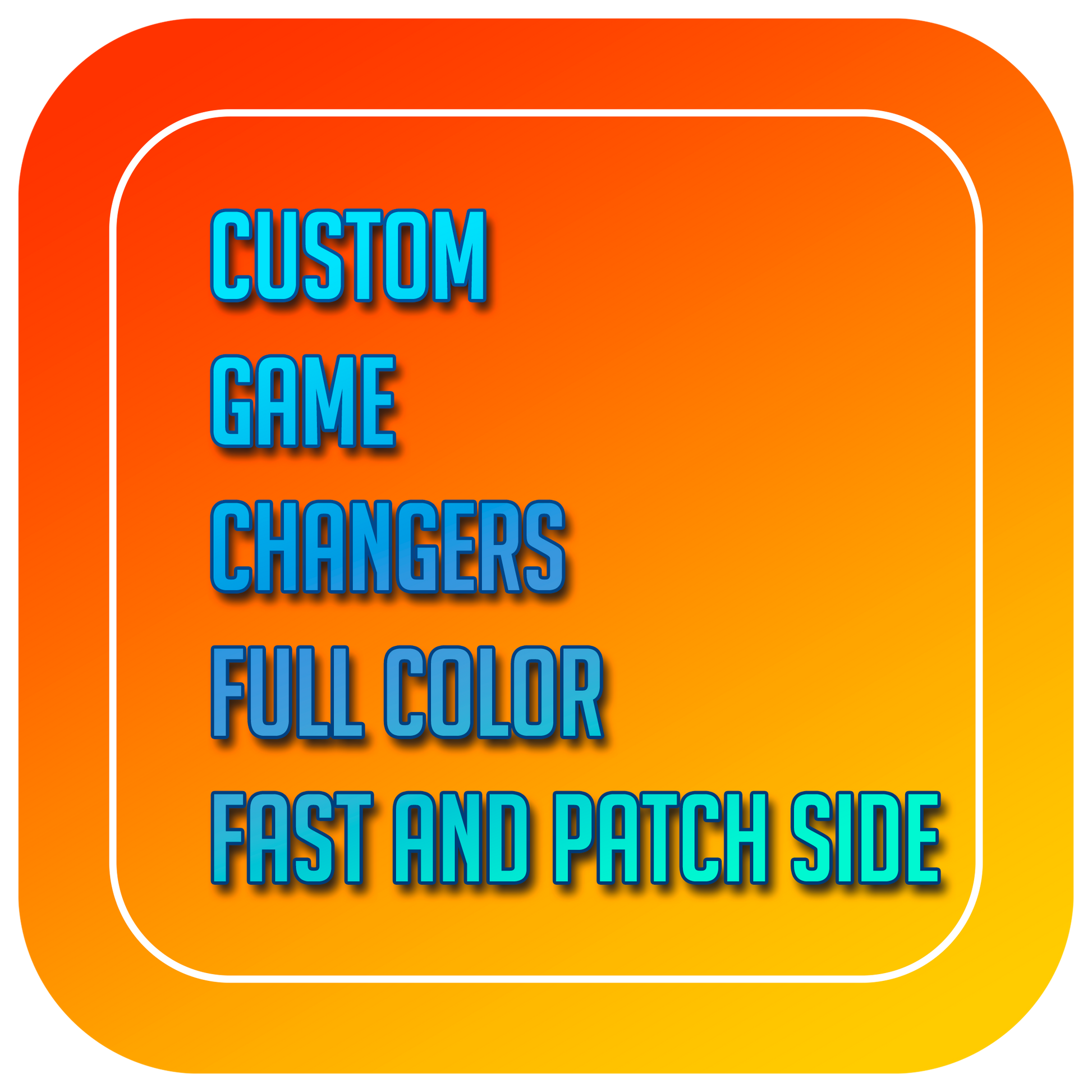 Custom Printed Game Changer Cornhole Bags