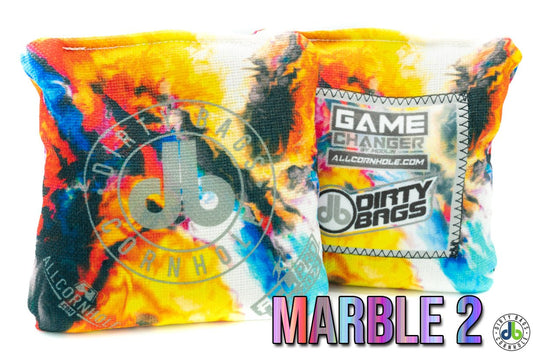 Game Changer Cornhole Bags - db Marble Edition (Set of 4)