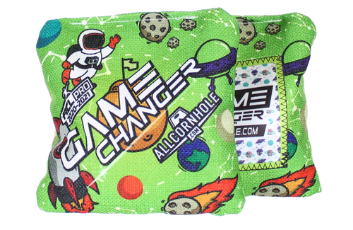 Game Changer Cornhole Bags - Out of This World Space Design (Set of 4)