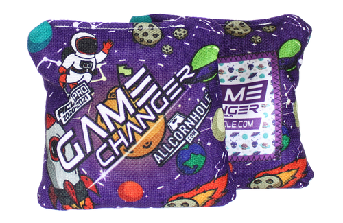 Game Changer Cornhole Bags - Out of This World Space Design (Set of 4)
