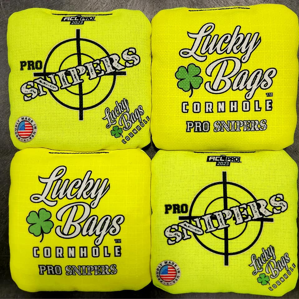 Lucky Bags Cornhole Pro Sniper - Neons