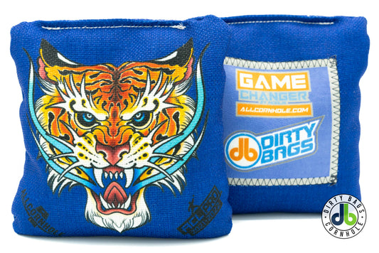 Game Changer Cornhole Bags - db Tiger Edition (Set of 4)