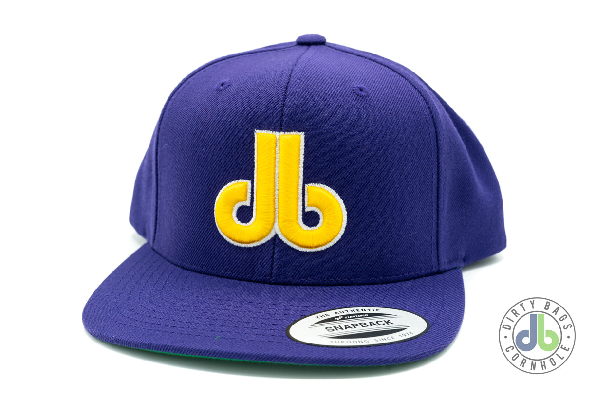 Hat - Purple and Gold