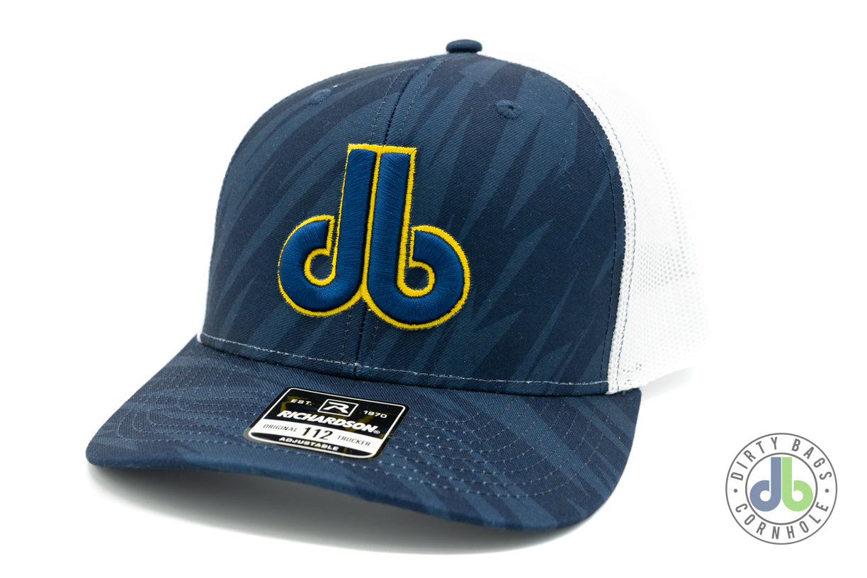Hat - Blue and Yellow Bolt db Hat
