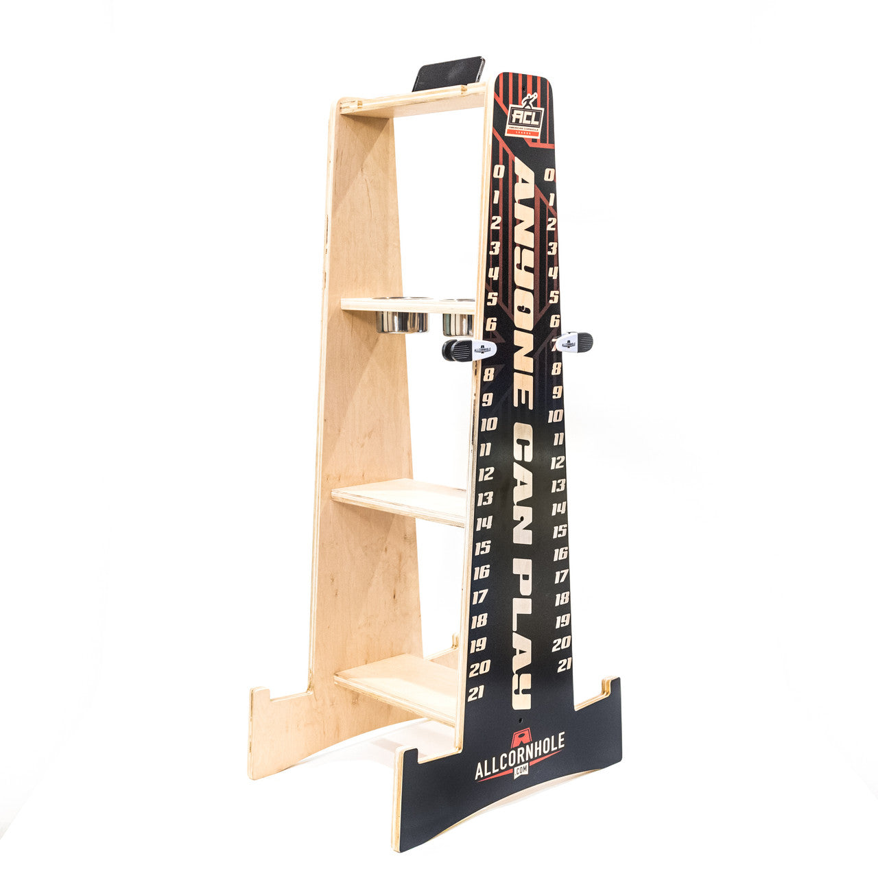 Cornhole Score and Store  - AllCornhole Scoring Station and Cornhole Board Holder