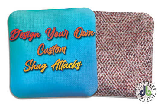 Custom Shag Attack Cornhole Bags