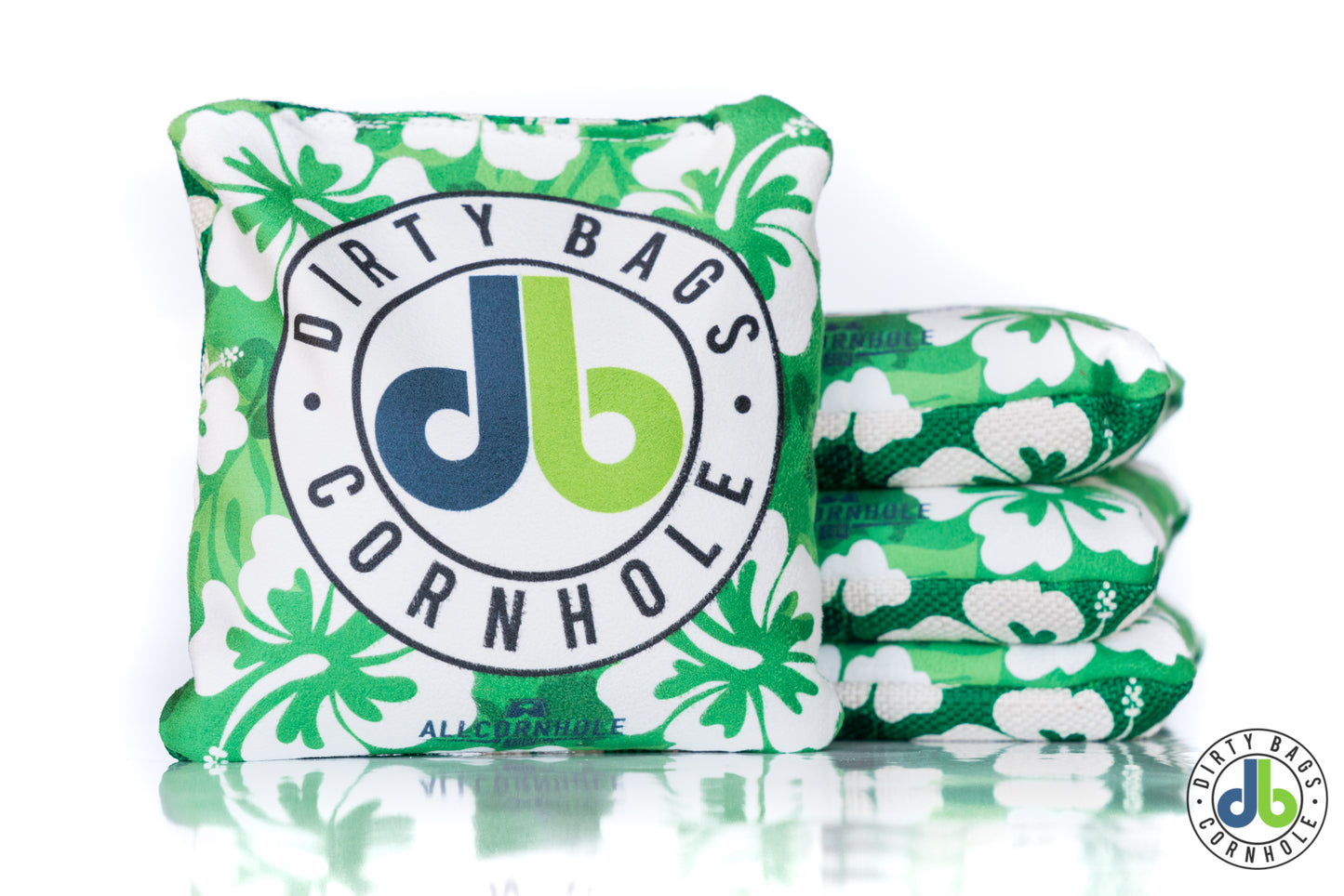 Slide Rite Cornhole Bags - DBC Hawaiian (set of 4 bags)