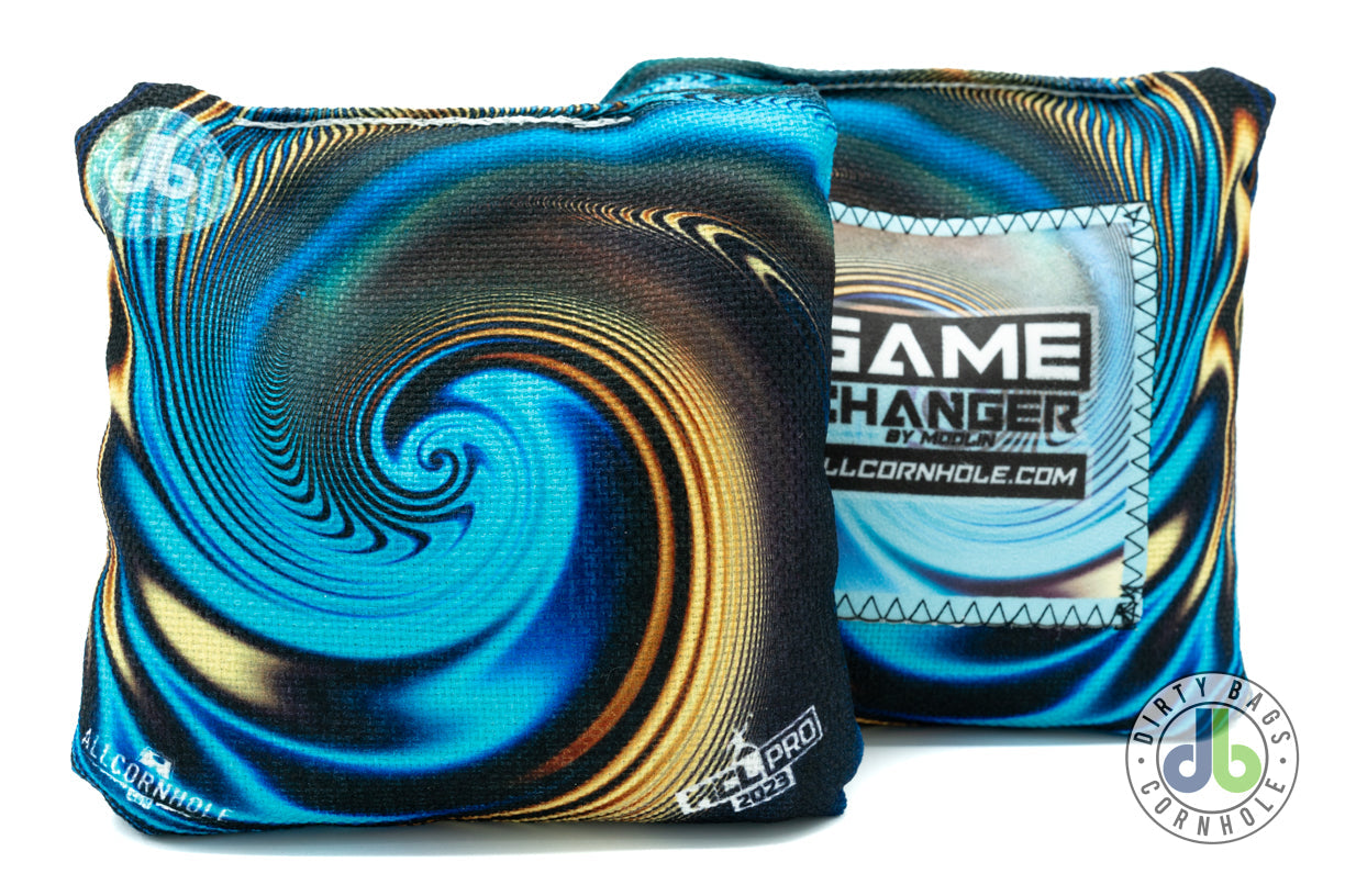 Game Changer Cornhole Bags - db Spirals (Set of 4) ACL 2023 Stamp