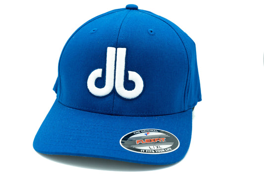 Royal Blue and White db Hat