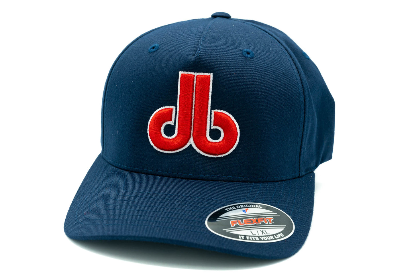 Navy and Red db hat