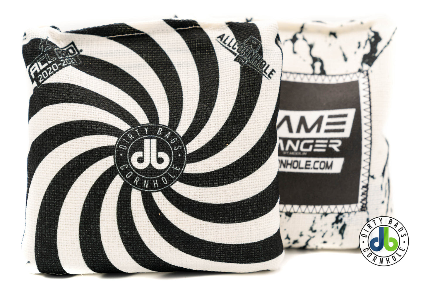 Game Changer Cornhole Bags - db Spinners (Set of 4)