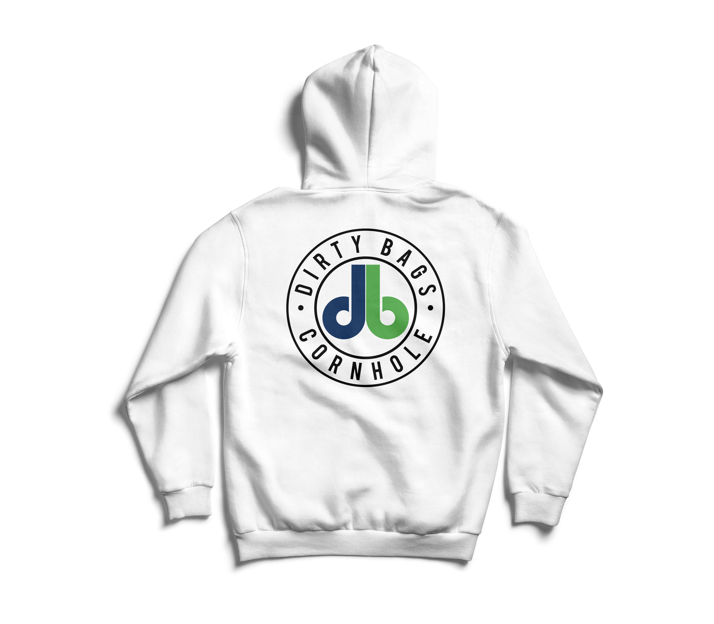 White DB Hoodie - Pick Your Logo!