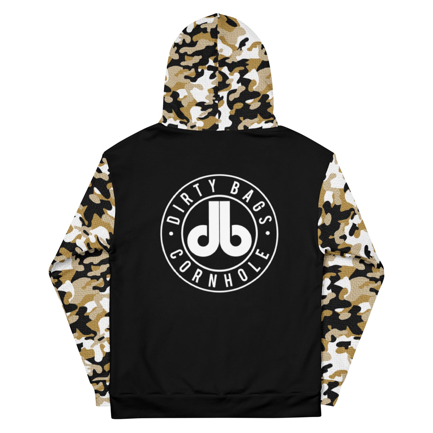 Black and Gold Camo db Hoodie