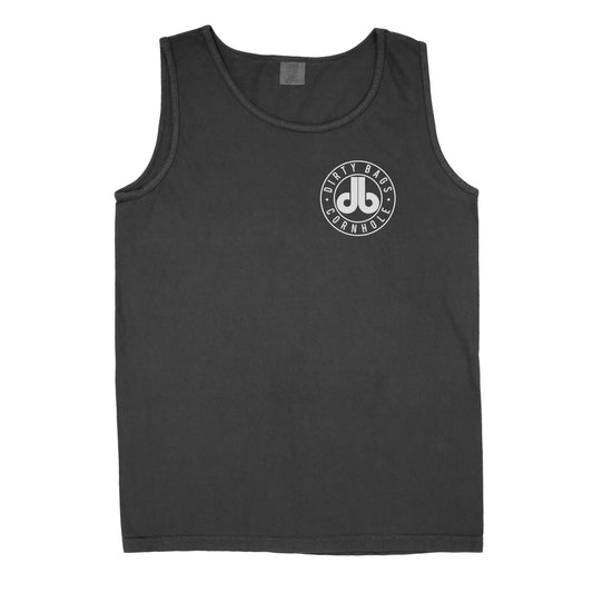 Dirty Bags Mens Tank Top - Black and White