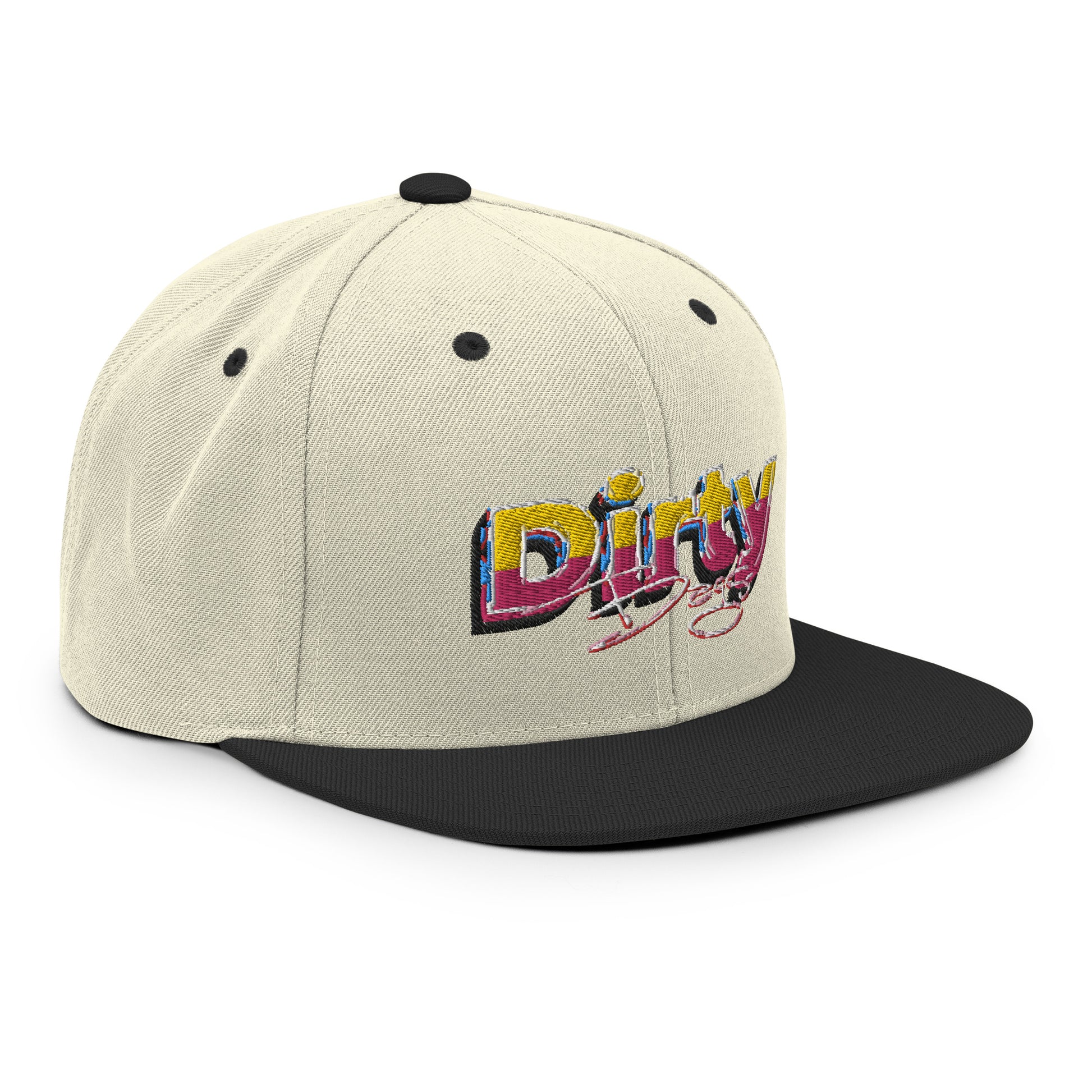 Donut Snapback Hat 2.0 - Black
