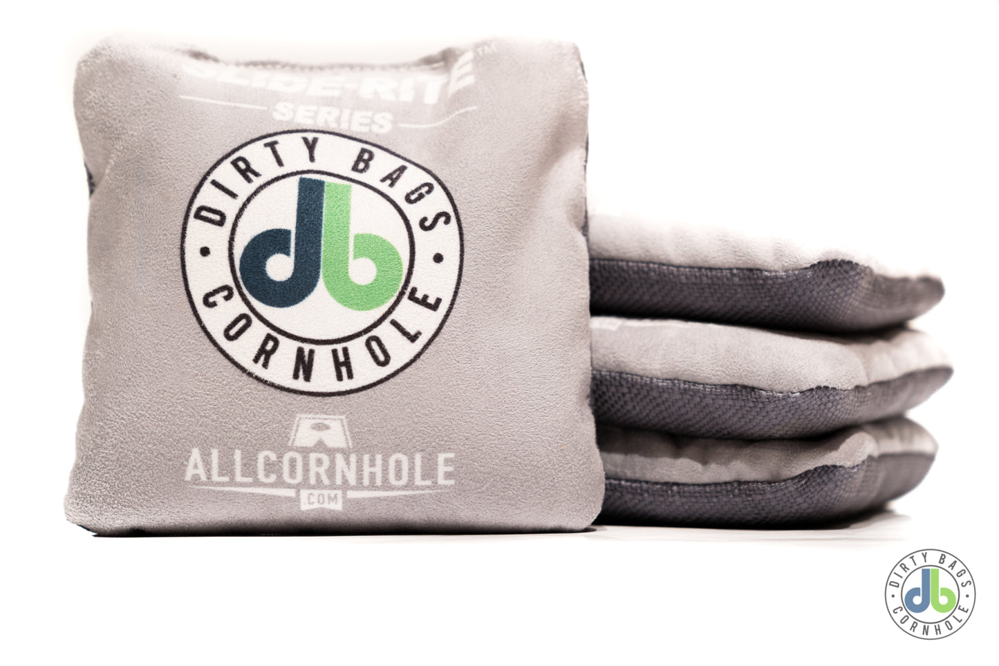 Dirty Bags Cornhole Logo Slide Rites - Half Set