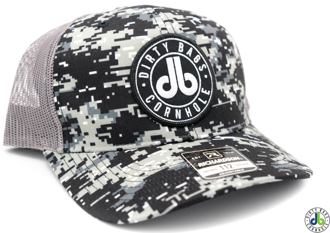 db Hat - Digital Camo Black db Badge