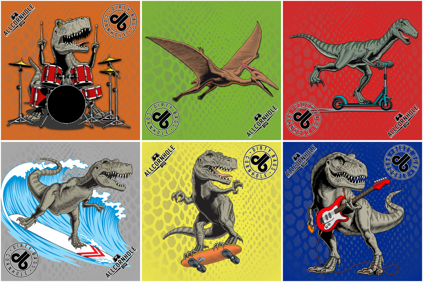 All Slides - Kids Collection - Dinosaurs (Set of 4)