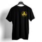 Cornhole T Shirt - Gold db and Stars