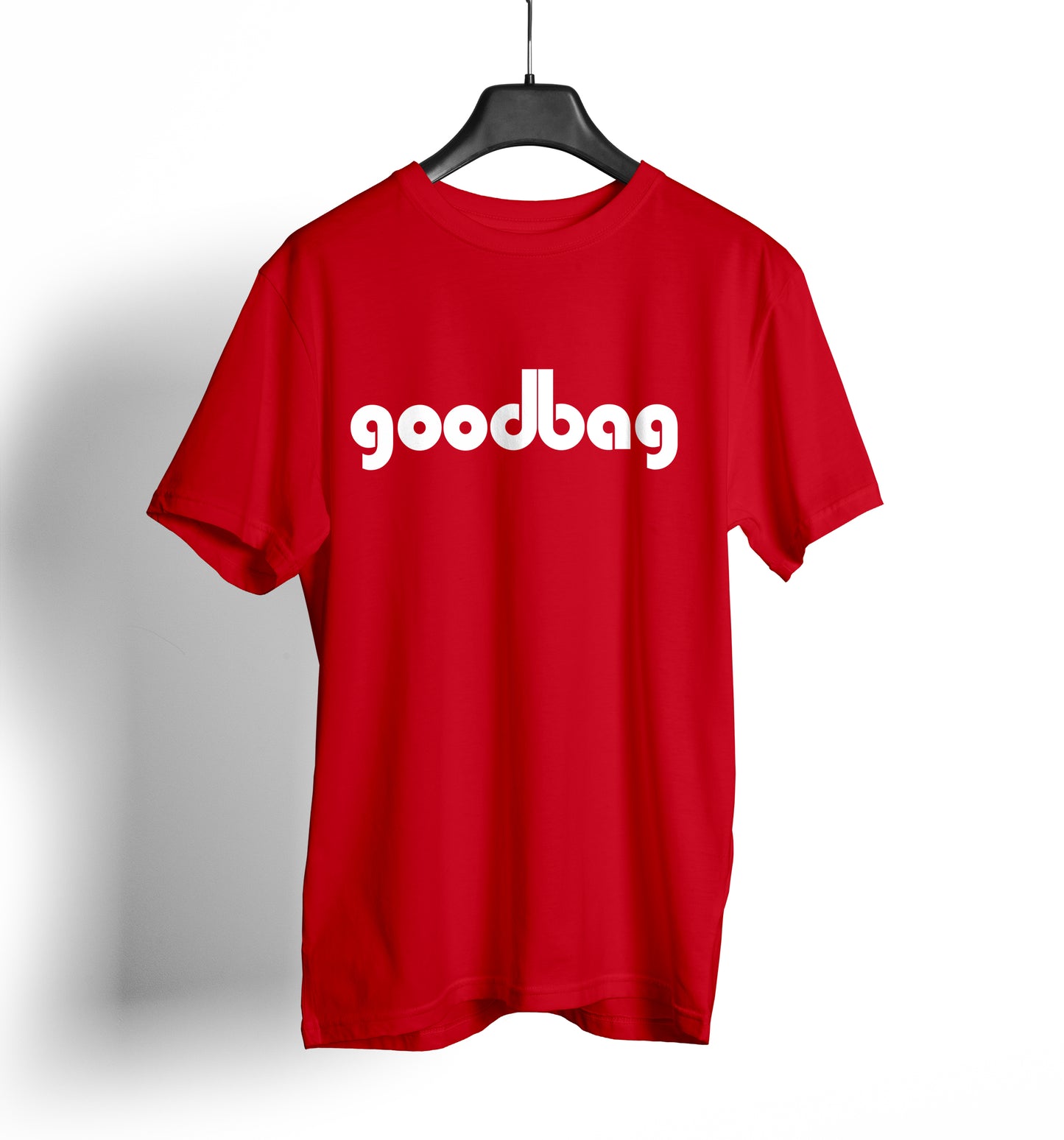 cornhole shirt goodbag red