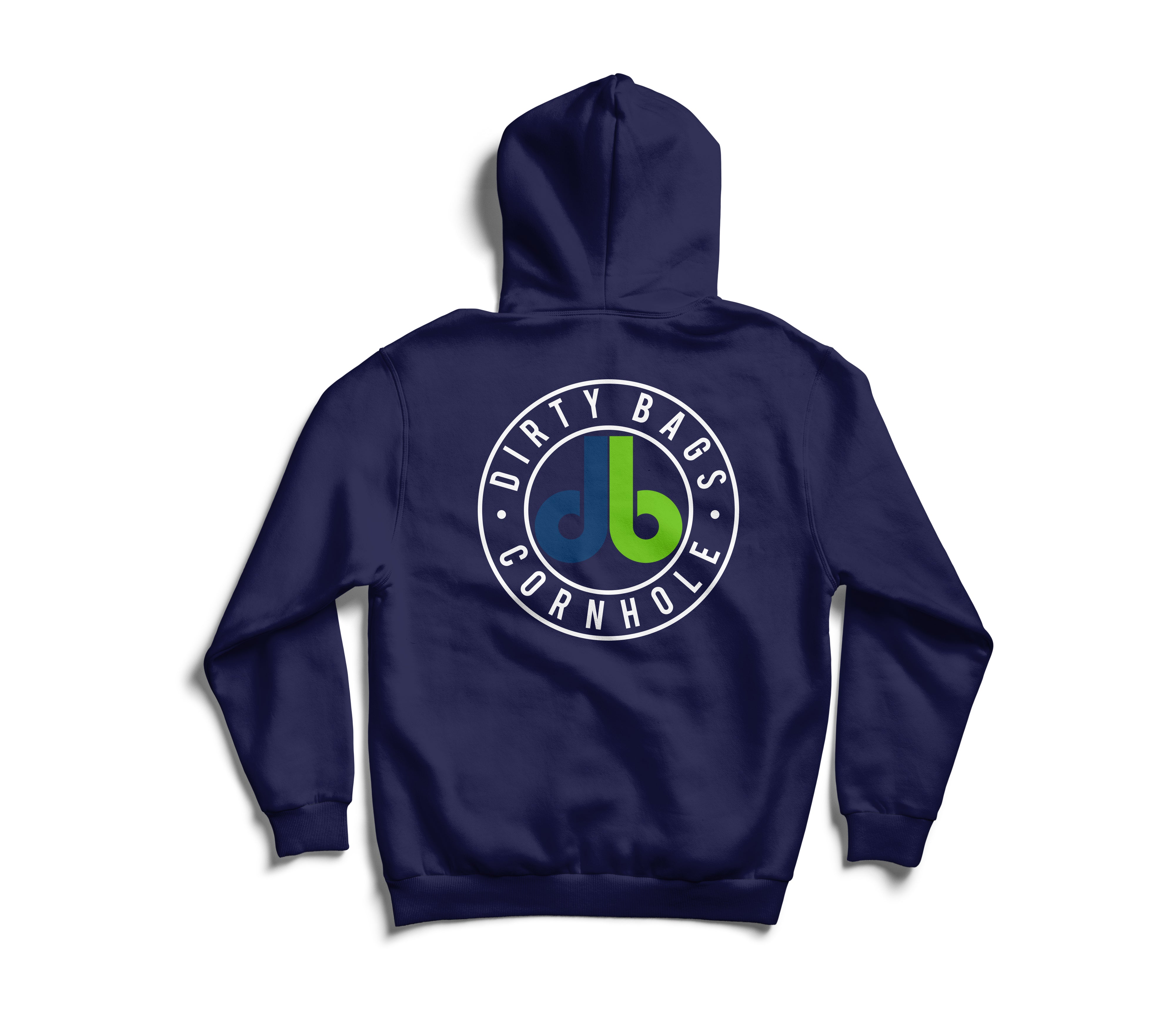 Navy blue color discount hoodie