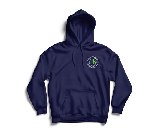 db Hoodie - Navy Blue with Color Logo