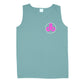 Dirty Bags Mens Tank Top - Green and Pink