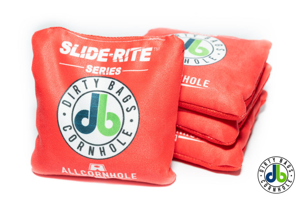 Dirty Bags Cornhole Logo Slide Rites - Half Set